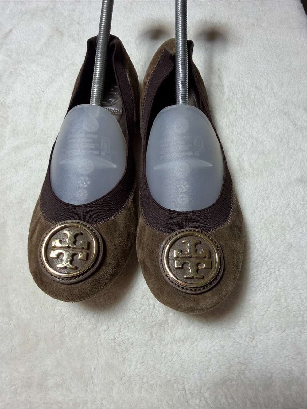 Tory Burch Broen Suede Ballet Flats size 6M